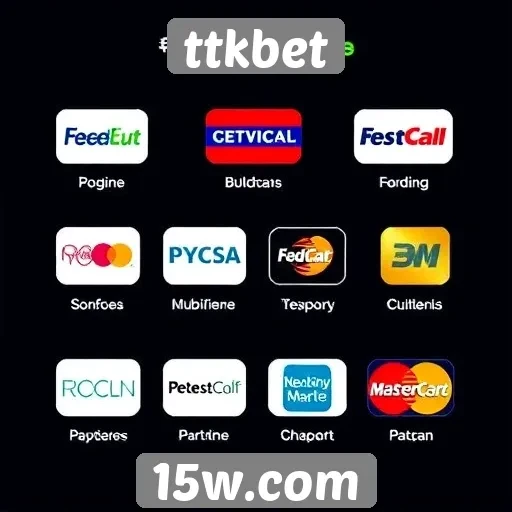 Métodos de pagamento disponíveis no ttkbet
